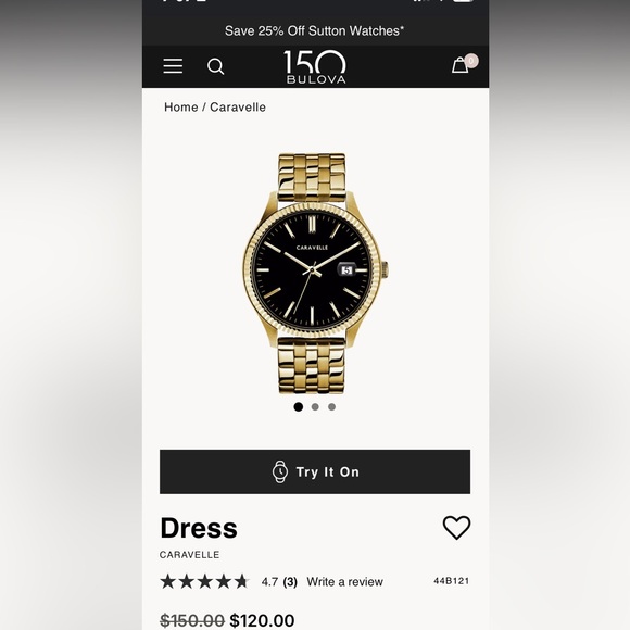 Bulova Caravelle New York Men’s Dress Watch NIB - Picture 11 of 11